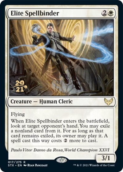 Elite Spellbinder [Strixhaven: School of Mages Prerelease Promos] | Empire Gaming NC