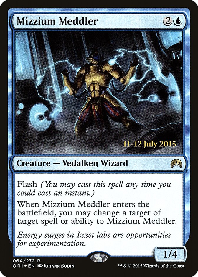 Mizzium Meddler [Magic Origins Promos] | Empire Gaming NC