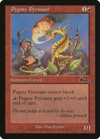 Pygmy Pyrosaur [Urza's Legacy] | Empire Gaming NC