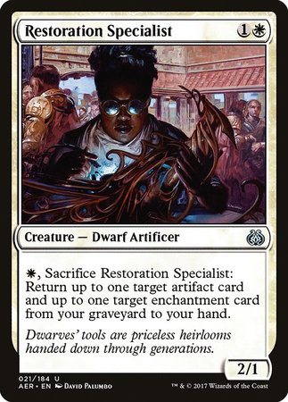 Restoration Specialist [Aether Revolt] | Empire Gaming NC