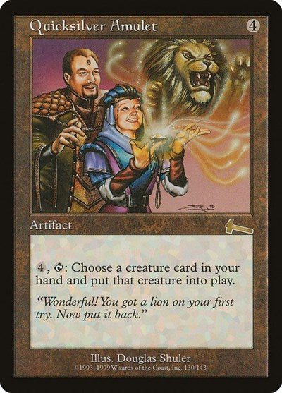 Quicksilver Amulet [Urza's Legacy] | Empire Gaming NC