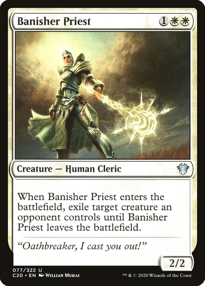 Banisher Priest [Commander 2020] | Empire Gaming NC