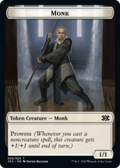 Egg // Monk Double-sided Token [Double Masters 2022 Tokens] | Empire Gaming NC