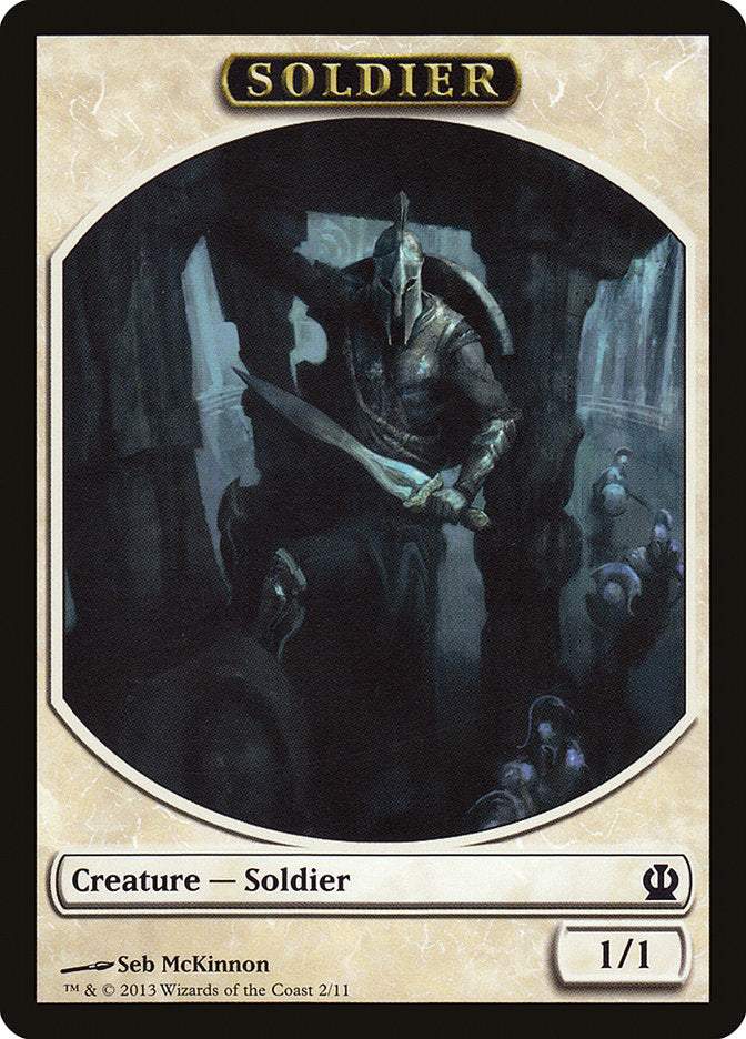 Soldier (2/11) [Theros Tokens] | Empire Gaming NC