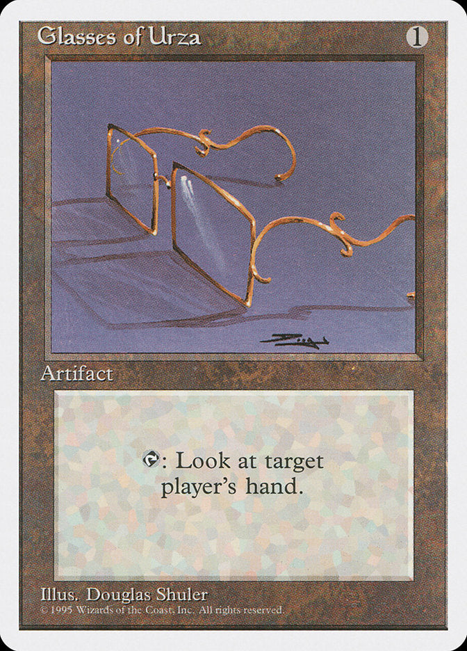 Glasses of Urza [Fourth Edition] | Empire Gaming NC