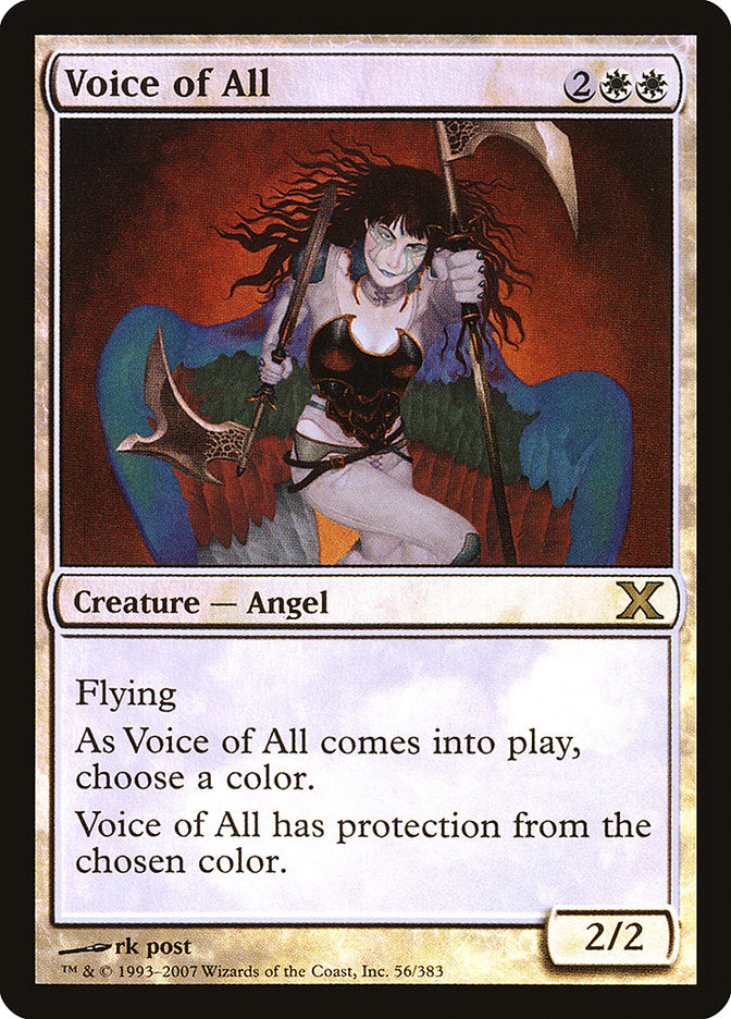 Voice of All (Premium Foil) [Tenth Edition] | Empire Gaming NC