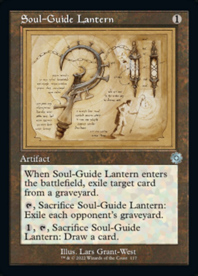 Soul-Guide Lantern (Retro Schematic) [The Brothers' War Retro Artifacts] | Empire Gaming NC