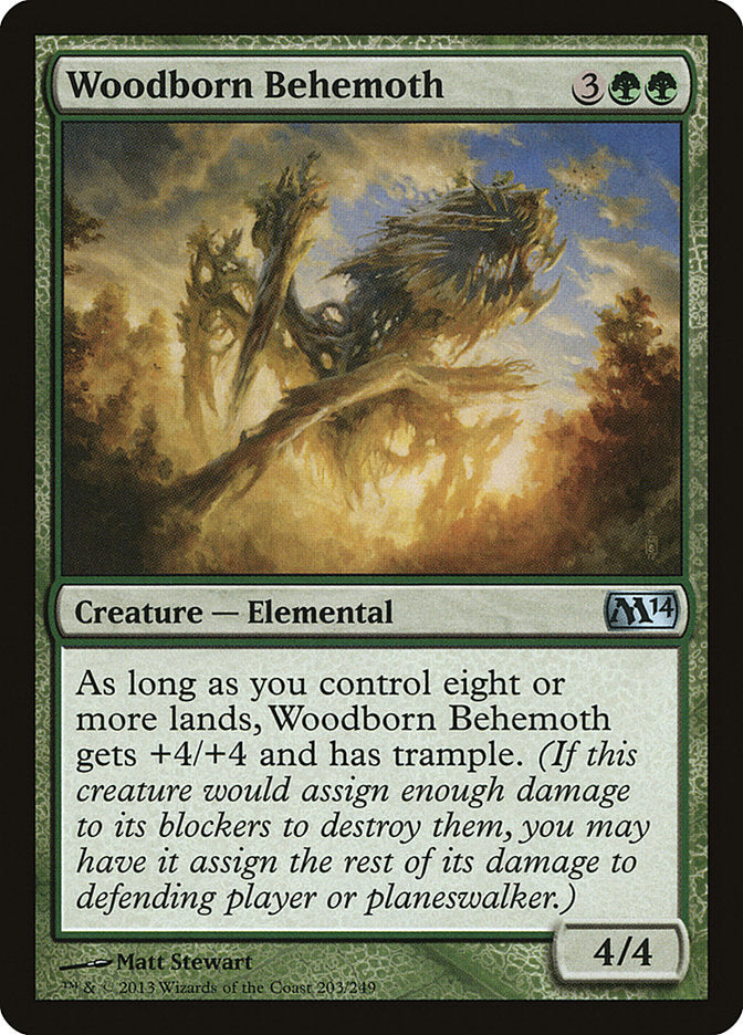 Woodborn Behemoth [Magic 2014] | Empire Gaming NC