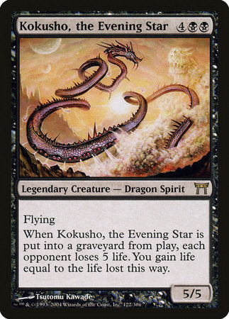 Kokusho, the Evening Star [Champions of Kamigawa] | Empire Gaming NC