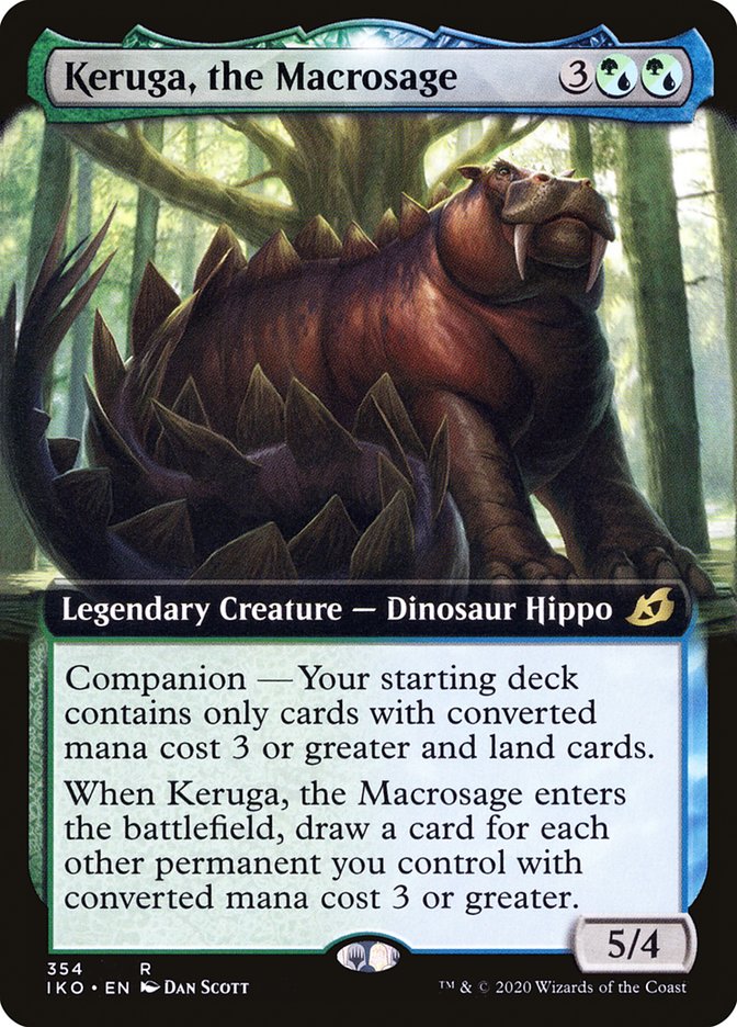 Keruga, the Macrosage (Extended Art) [Ikoria: Lair of Behemoths] | Empire Gaming NC