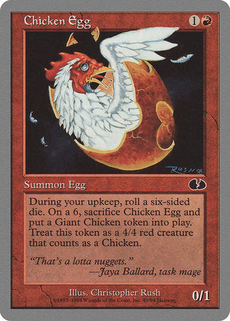 Chicken Egg [Unglued] | Empire Gaming NC