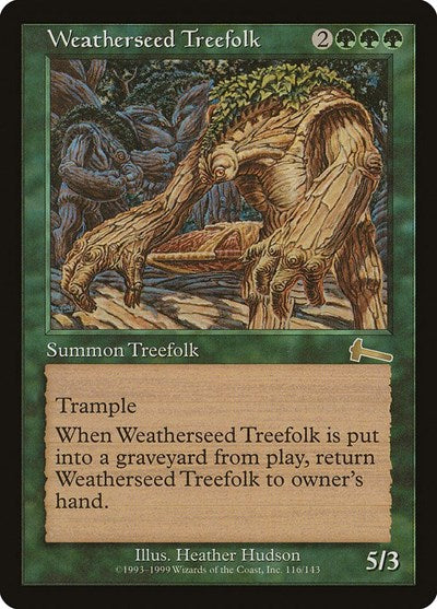 Weatherseed Treefolk [Urza's Legacy] | Empire Gaming NC