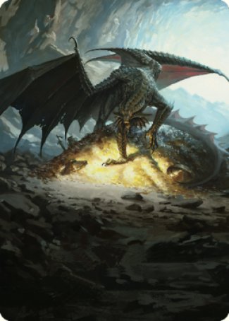 Ancient Copper Dragon Art Card (04) [Commander Legends: Battle for Baldur's Gate Art Series] | Empire Gaming NC