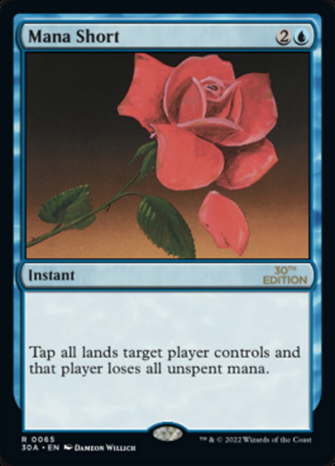 Mana Short [30th Anniversary Edition] | Empire Gaming NC