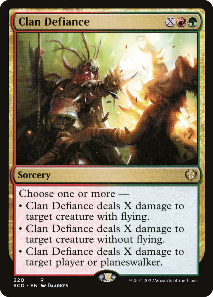 Clan Defiance [Starter Commander Decks] | Empire Gaming NC