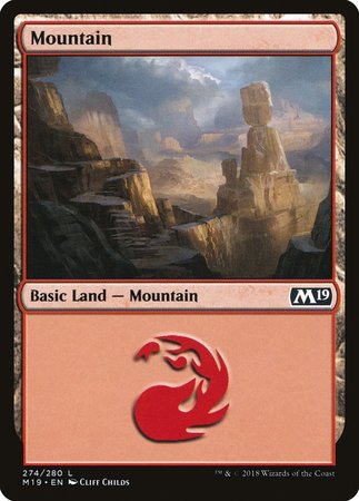 Mountain (274) [Core Set 2019] | Empire Gaming NC