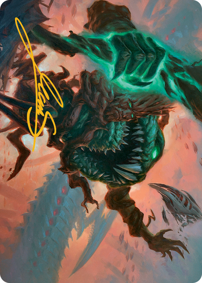 Yargle and Multani Art Card (Gold-Stamped Signature) [March of the Machine Art Series] | Empire Gaming NC