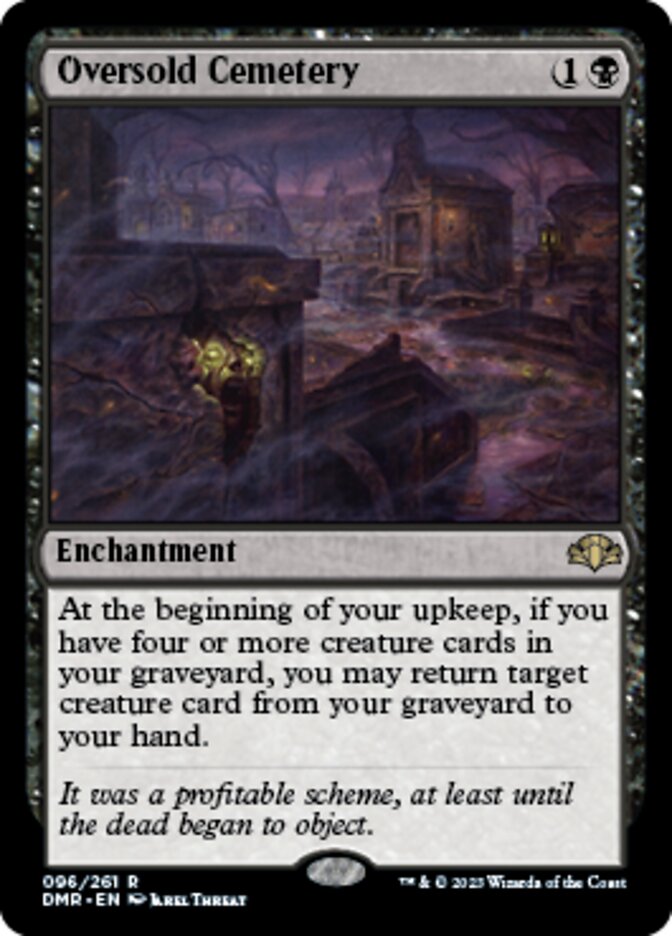 Oversold Cemetery [Dominaria Remastered] | Empire Gaming NC