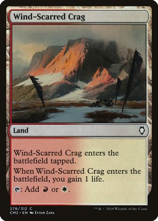 Wind-Scarred Crag [Commander Anthology Volume II] | Empire Gaming NC