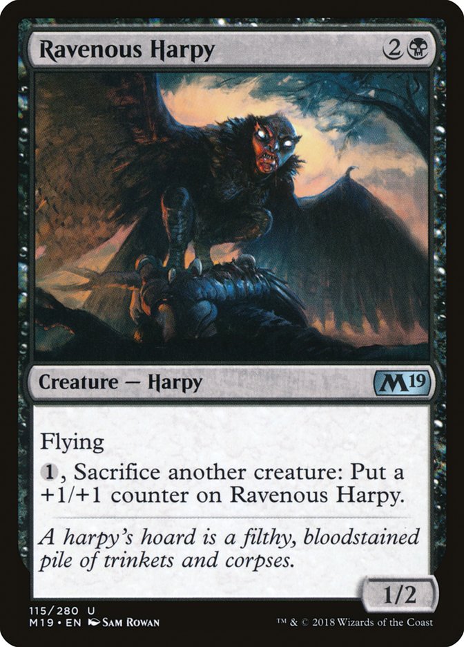 Ravenous Harpy [Core Set 2019] | Empire Gaming NC