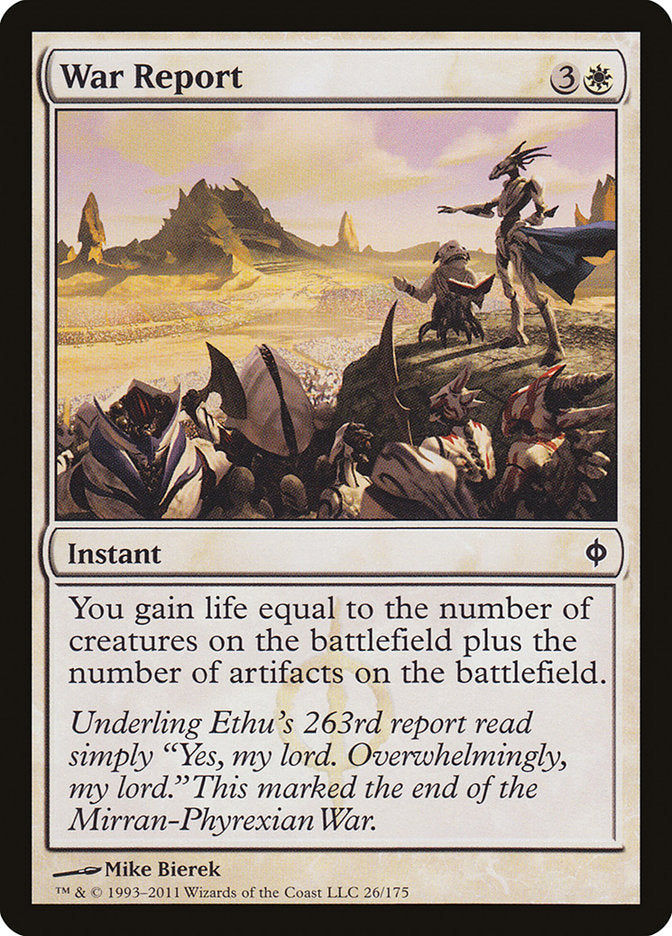 War Report [New Phyrexia] | Empire Gaming NC