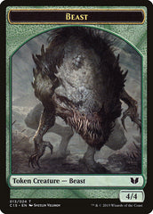 Beast // Snake (017) Double-Sided Token [Commander 2015 Tokens] | Empire Gaming NC