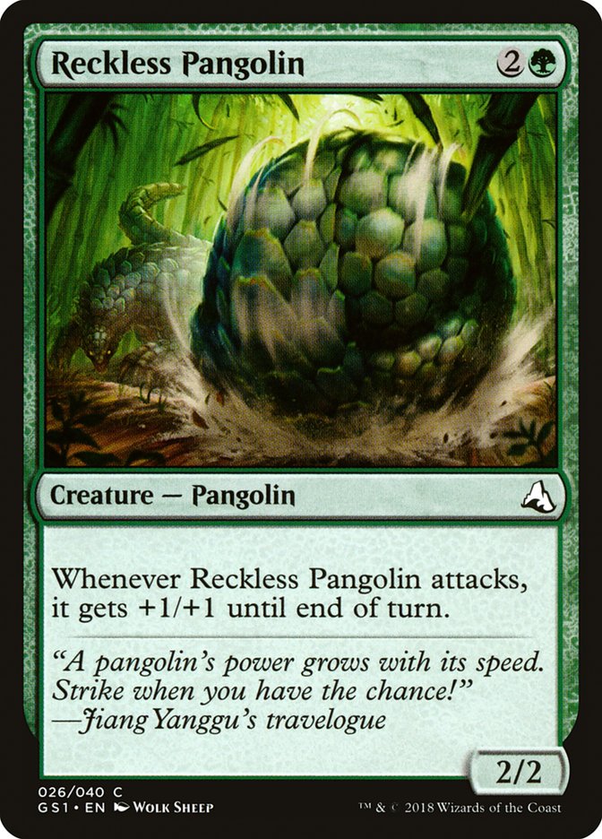 Reckless Pangolin [Global Series Jiang Yanggu & Mu Yanling] | Empire Gaming NC