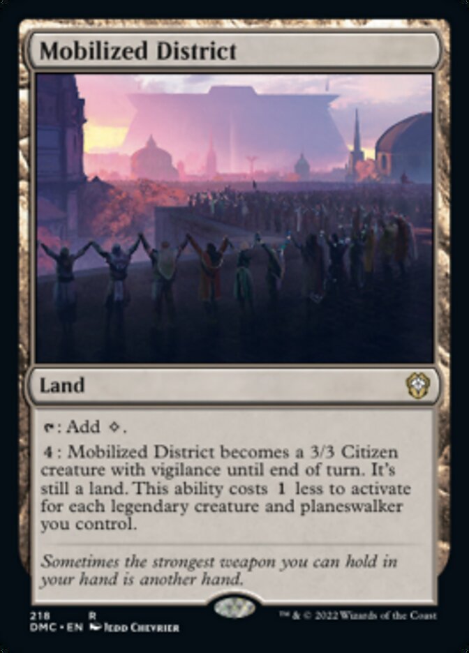 Mobilized District [Dominaria United Commander] | Empire Gaming NC