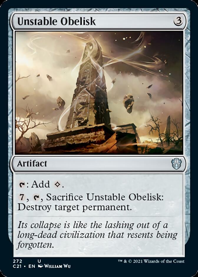 Unstable Obelisk [Commander 2021] | Empire Gaming NC