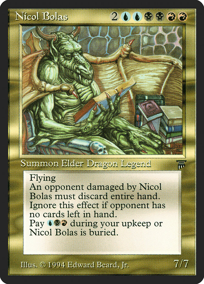 Nicol Bolas [Legends] | Empire Gaming NC