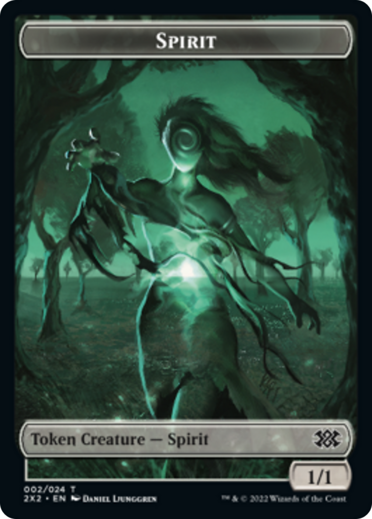 Egg // Spirit Double-sided Token [Double Masters 2022 Tokens] | Empire Gaming NC