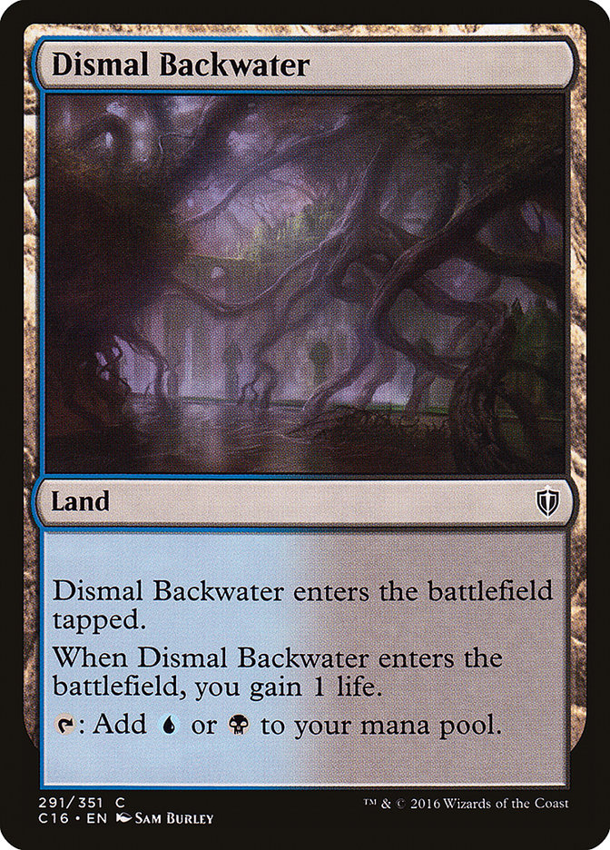 Dismal Backwater [Commander 2016] | Empire Gaming NC