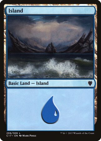 Island (299) [Commander 2017] | Empire Gaming NC