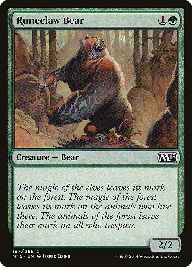 Runeclaw Bear [Magic 2015] | Empire Gaming NC