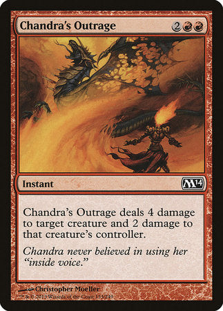 Chandra's Outrage [Magic 2014] | Empire Gaming NC