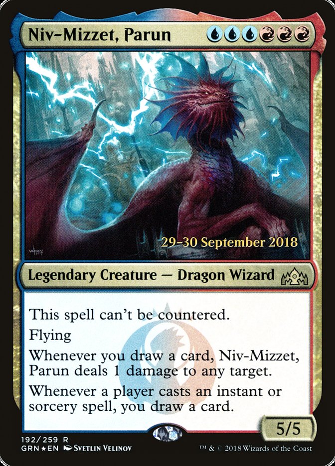 Niv-Mizzet, Parun  [Guilds of Ravnica Prerelease Promos] | Empire Gaming NC