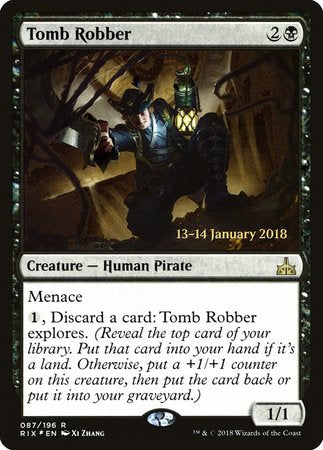 Tomb Robber [Rivals of Ixalan Promos] | Empire Gaming NC