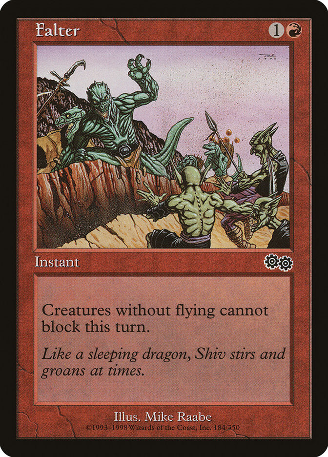 Falter [Urza's Saga] | Empire Gaming NC