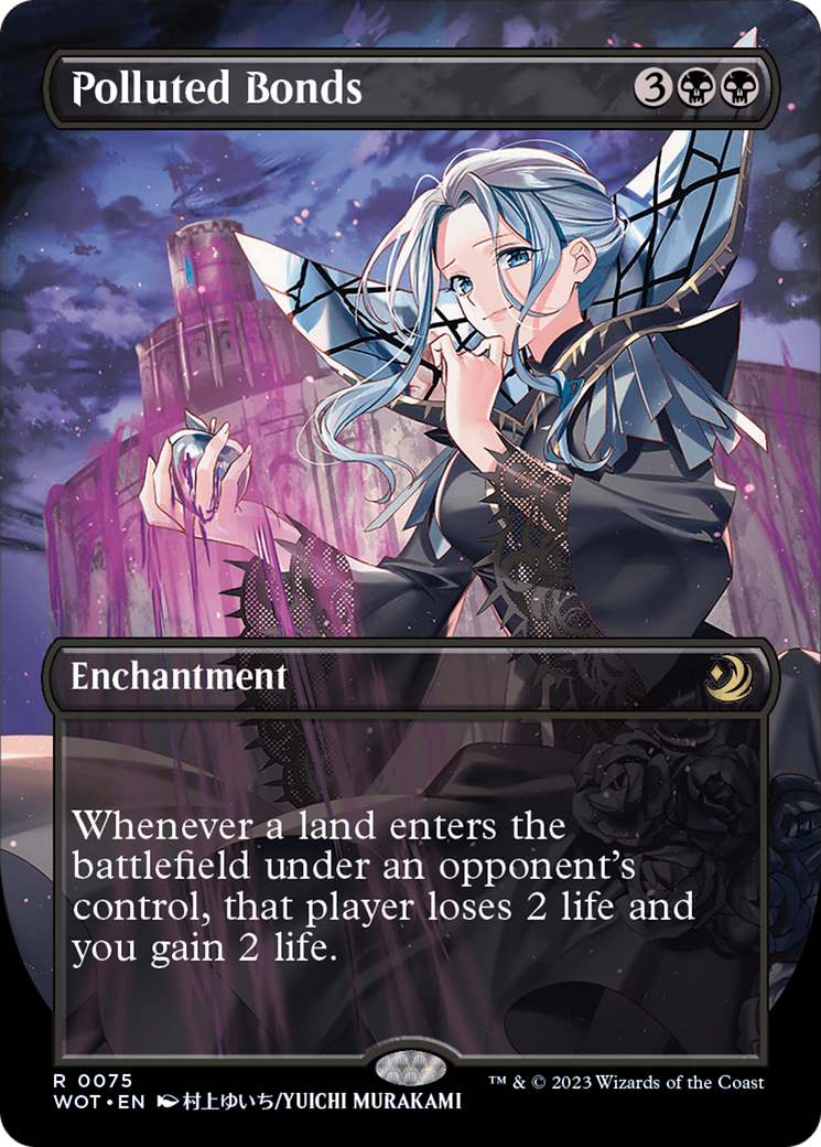 Polluted Bonds (Anime Borderless) [Wilds of Eldraine: Enchanting Tales] | Empire Gaming NC