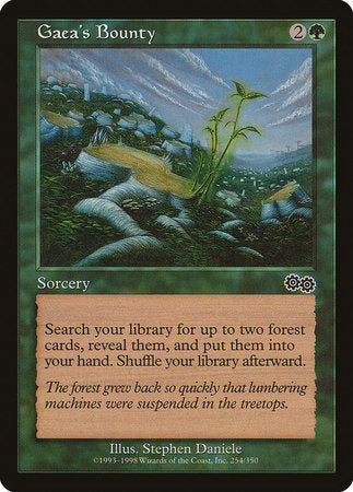 Gaea's Bounty [Urza's Saga] | Empire Gaming NC