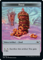 Squirrel // Food (011) Double-sided Token [Unfinity Tokens] | Empire Gaming NC