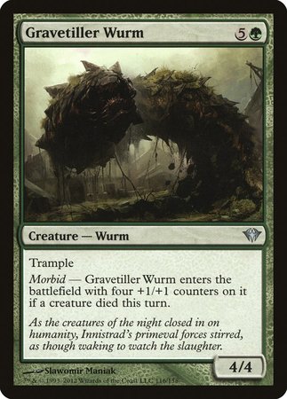 Gravetiller Wurm [Dark Ascension] | Empire Gaming NC