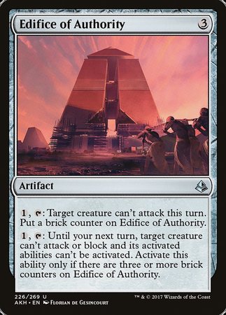 Edifice of Authority [Amonkhet] | Empire Gaming NC