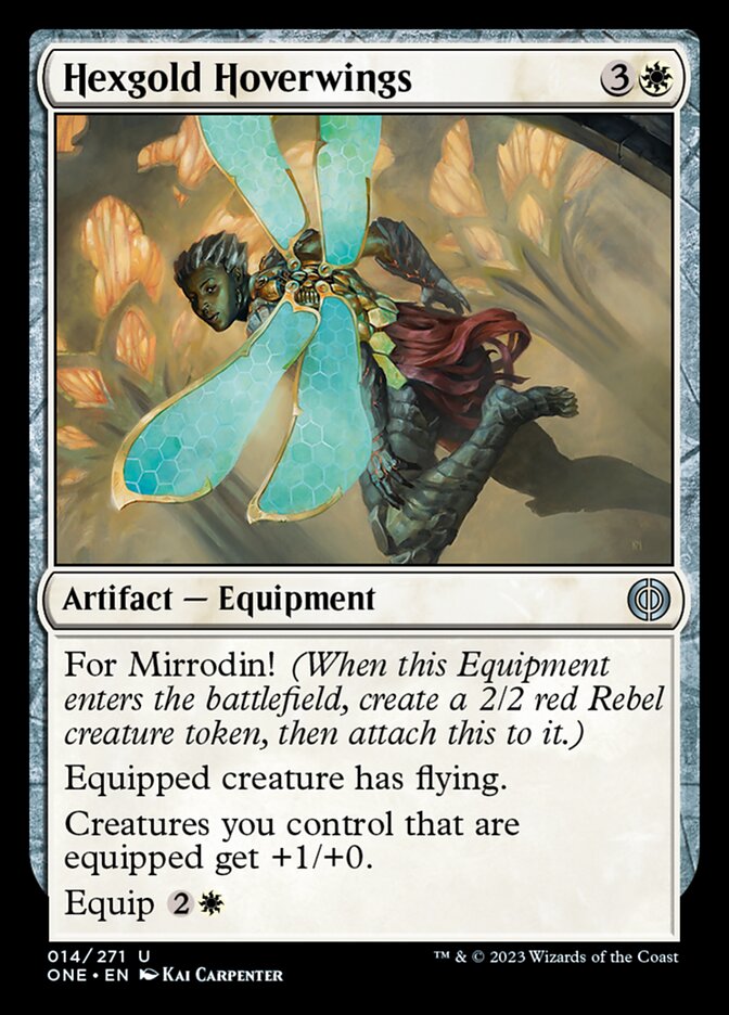 Hexgold Hoverwings [Phyrexia: All Will Be One] | Empire Gaming NC