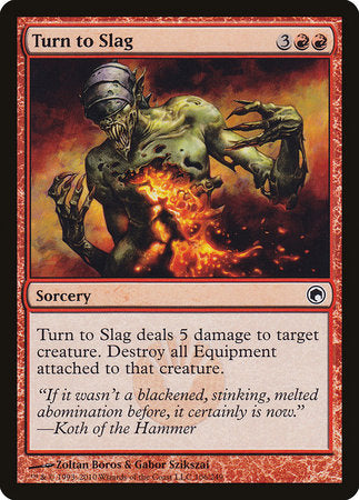 Turn to Slag [Scars of Mirrodin] | Empire Gaming NC