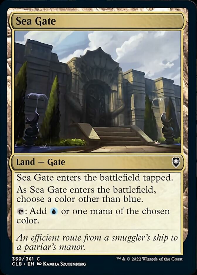 Sea Gate [Commander Legends: Battle for Baldur's Gate] | Empire Gaming NC