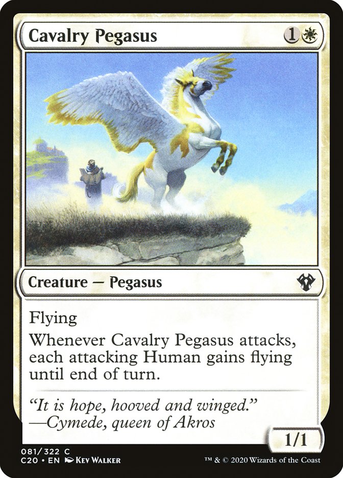 Cavalry Pegasus [Commander 2020] | Empire Gaming NC