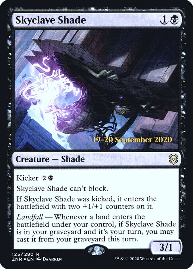 Skyclave Shade  [Zendikar Rising Prerelease Promos] | Empire Gaming NC