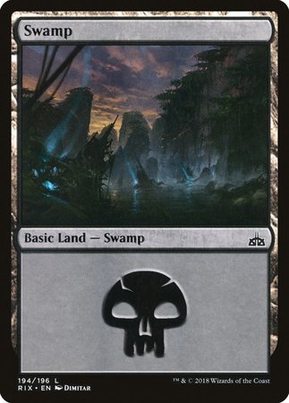 Swamp [Rivals of Ixalan] | Empire Gaming NC