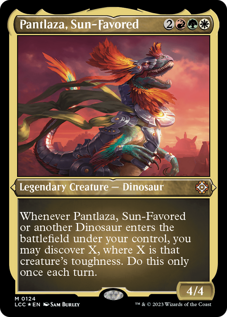 Pantlaza, Sun-Favored (Display Commander) [The Lost Caverns of Ixalan Commander] | Empire Gaming NC